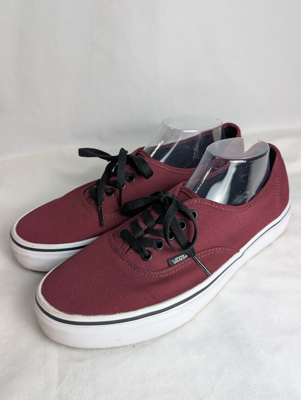 SOLD Vans Unisex Port Royale Authentic Canvas Classic Sneaker Burgundy 10.5M/12W